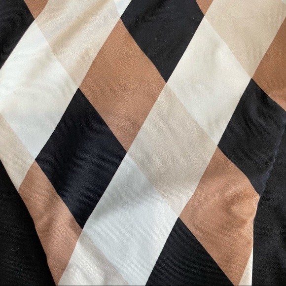 NWT VYB Black Reversible Checkered Bikini Bottoms - Picture 4 of 8